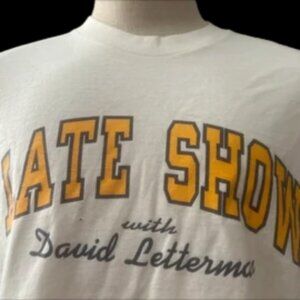 Vintage 90’s David Letterman Late Night Show